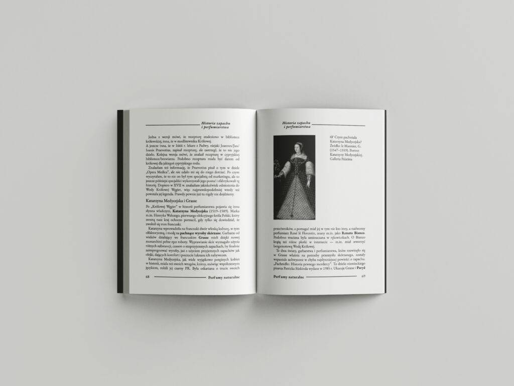 mockup ksiazki o perfumach
