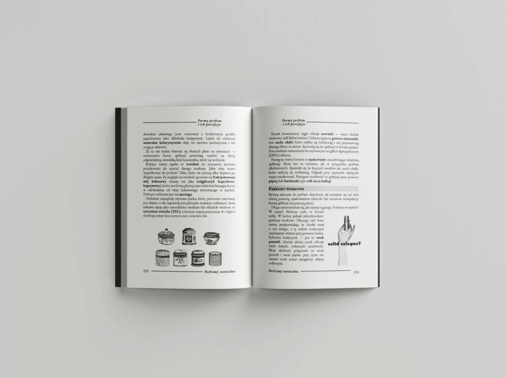 mockup ksiazki o perfumach